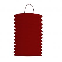Lampion papier bordeaux (BORDEAUX)