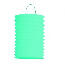 Lampion papier turquoise (TURQUOISE)