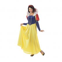 Longue robe de blanche neige adulte (S)