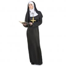 Longue robe de nonne pour femme (Taille unique)