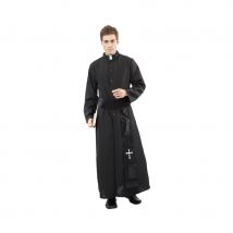 Longue robe de prêtre pour homme (M)