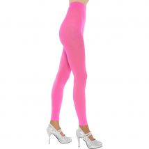 Legging rose fluo (Taille unique)