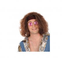 Lunettes rondes fuchsia