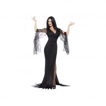 Longue robe noire d'immortelle (M)