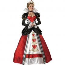 Large robe reine de Coeur pour femme, premium (L)