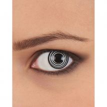 Lentilles spirale noire (1 an)