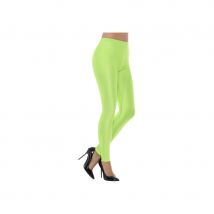 Legging spandex vert fluo disco (M)