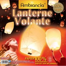 Lanterne volante blanche (BLANC)