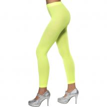 Legging vert fluo (Taille unique)