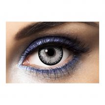 Lentilles yeux argent (1 an)