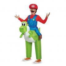 Mario à dos de Yoshi gonflable pour enfant (7/8 ans)