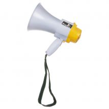 Mégaphone blanc de 24cm