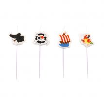 Minis bougies pirate sur pique