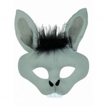 Masque d'âne gris pour adulte