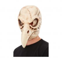 Masque de crâne d'oiseau intégral pour adulte