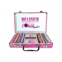 Malette de poker rose
