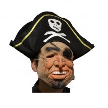 Masque de pirate avec chapeau
