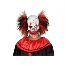 Masque de squelette clown avec un oeil