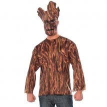 Masque et T-shirt de Groot pour homme (XL)