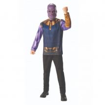 Masque et T-shirt de Thanos pour adulte (XL)