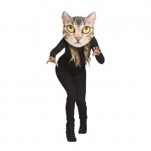 Masque géant de chat pour adulte (Taille adulte)