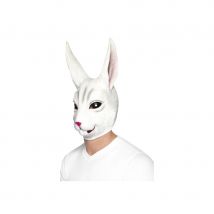 Masque intégral de lapin blanc (Lapin blanc)