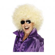 Méga perruque blonde afro