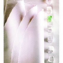 Nappe damassée blanche (blanche)