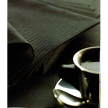 Nappe damassée noir ébene (NOIREBENE)