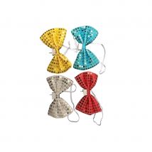 Noeud papillon pailleté, assortiment
