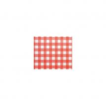 Nappe vichy rouge de 1.20x25 m