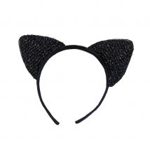 Oreilles de chats velours et paillettes