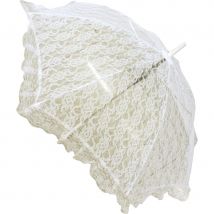 Ombrelle en dentelle ivoire (IVOIRE)