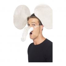 oreilles et trompe éléphant (Taille unique)