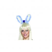 oreilles lapin bleu (Taille standard)