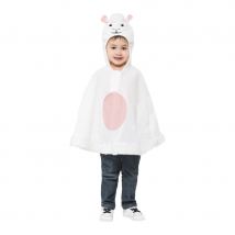 Poncho agneau (4/6 ans)