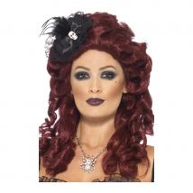 pince à cheveux tête de mort