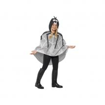 Poncho araignée imperméable pour enfant (4/7 ans)