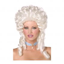 perruque baroque (Blanche)