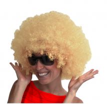 Perruque blonde afro (BLONDE)