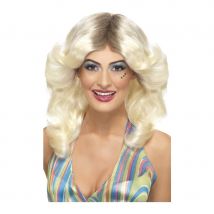 perruque blonde années 70