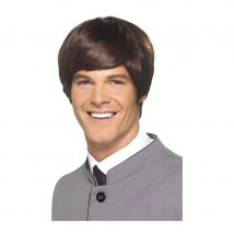 Perruque beatles brune (Brune)