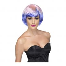 perruque blonde/bleue femme (blonde/bleue)