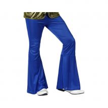 Pantalon bleu foncé patte d'éléphant pour homme (M/L)