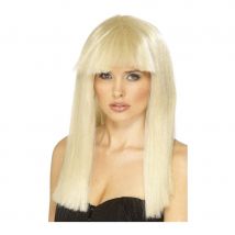 perruque blonde frange