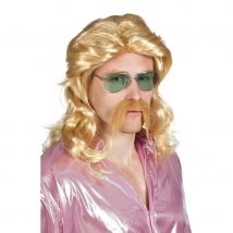 Perruque blonde funck pour homme