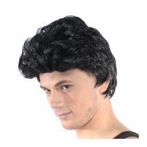 Perruque banane noire pour homme