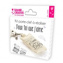 Porte-clef à fabriquer pour Maman et Papa