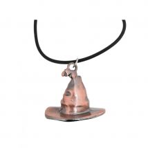 Pendentif chapeau de sorcier et collier