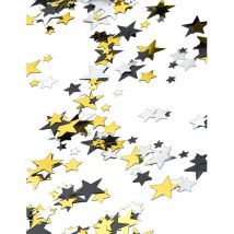 Petites confettis en forme d'étoile